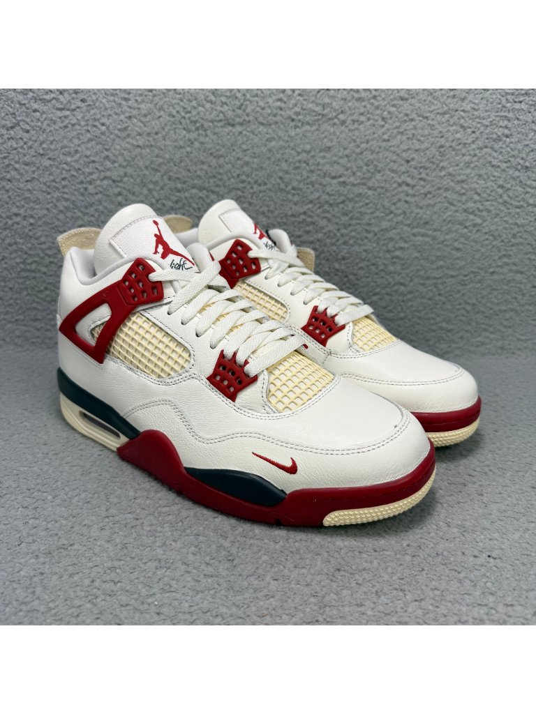 Jordan 4 Brick After Brick Men 10 Shoes White Red Nigel Sylvester Nike Air Retro